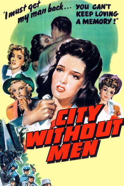 Póster de Ciudad sin hombres