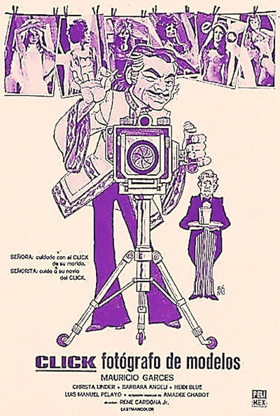 Póster de Click, fotógrafo de modelos
