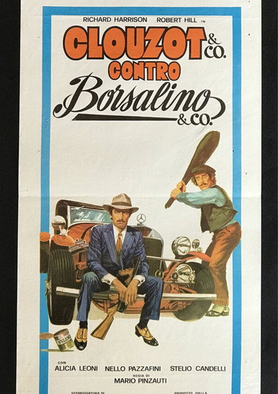 Póster de Clouzot & C. contro Borsalino & C.