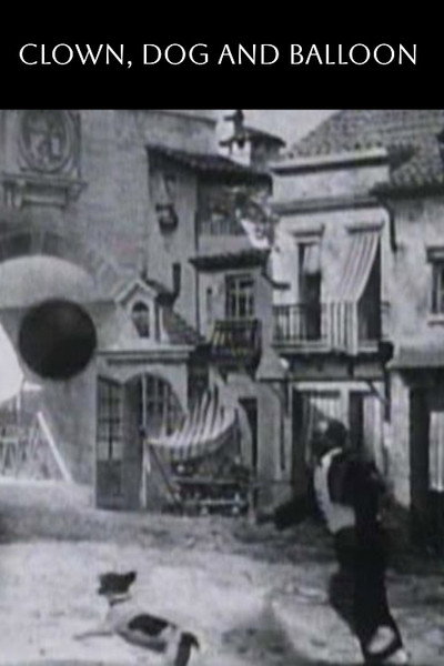 Póster de Clown, chien et ballon