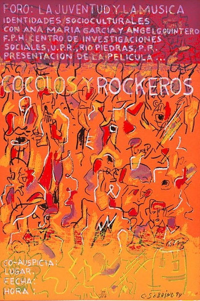 Póster de Cocolos y Rockeros