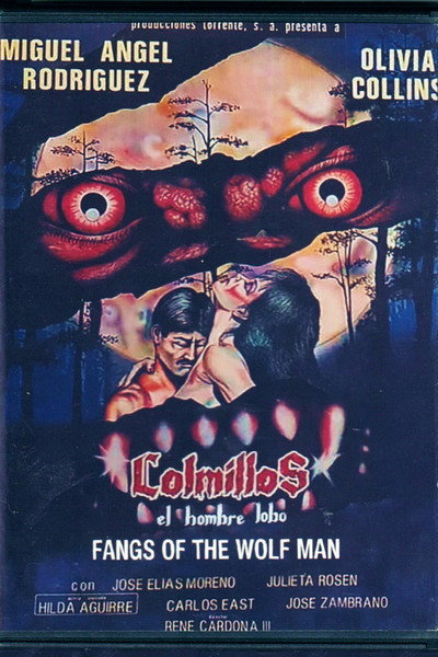 Póster de Colmillos, el hombre lobo