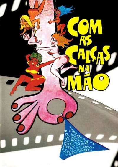 Póster de Com as Calças na Mão
