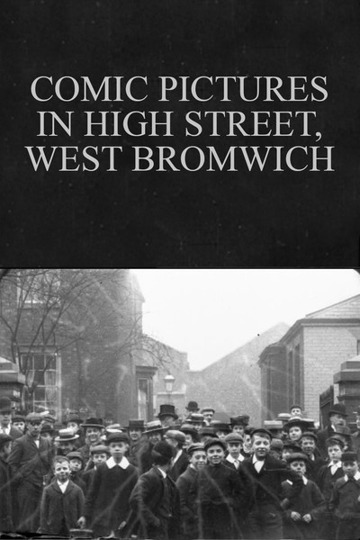 Póster de Comic Pictures in High Street, West Bromwich