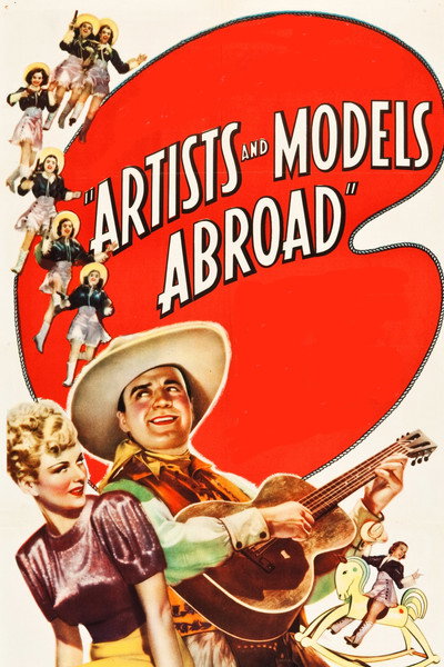 Póster de Cómicos en París