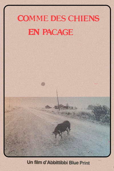 Póster de Comme des chiens en pacage