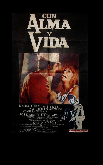 Póster de Con alma y vida