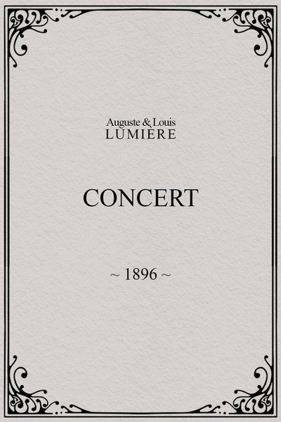 Póster de Concert