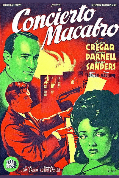 Póster de Concierto macabro