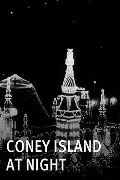 Póster de Coney Island at Night
