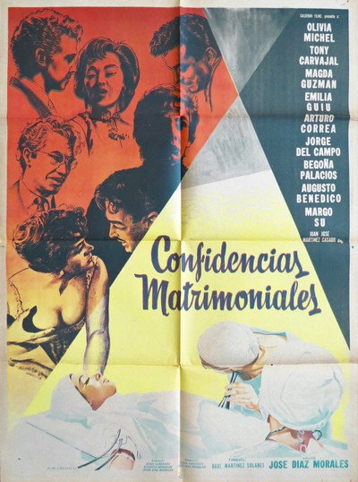 Póster de Confidencias matrimoniales