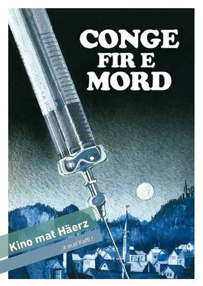 Póster de Conge fir e mord