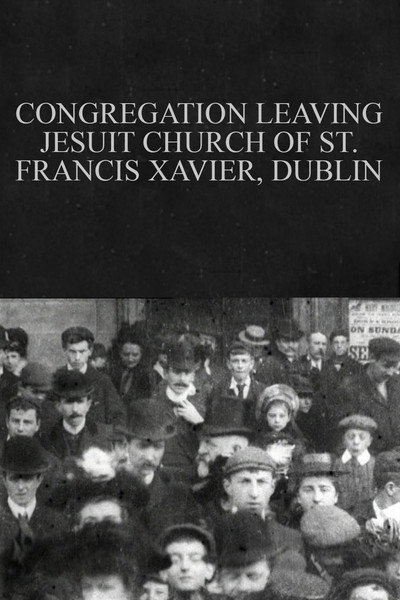 Póster de Congregation Leaving Jesuit Church of St. Francis Xavier, Dublin
