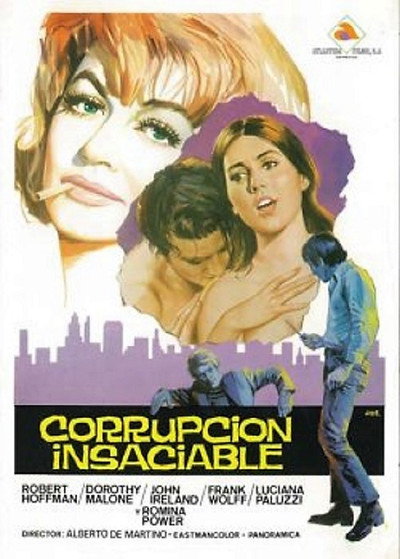 Póster de Corrupción insaciable