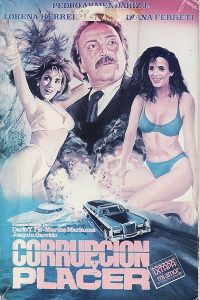 Póster de Corrupción y placer