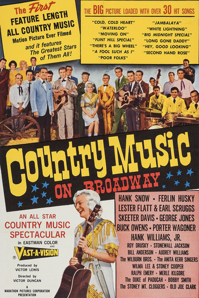 Póster de Country Music on Broadway