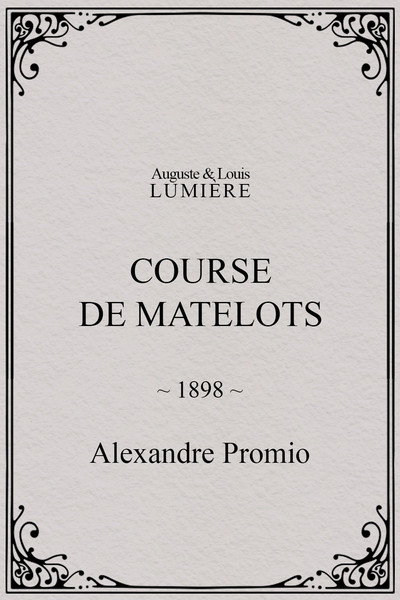 Póster de Course de matelots