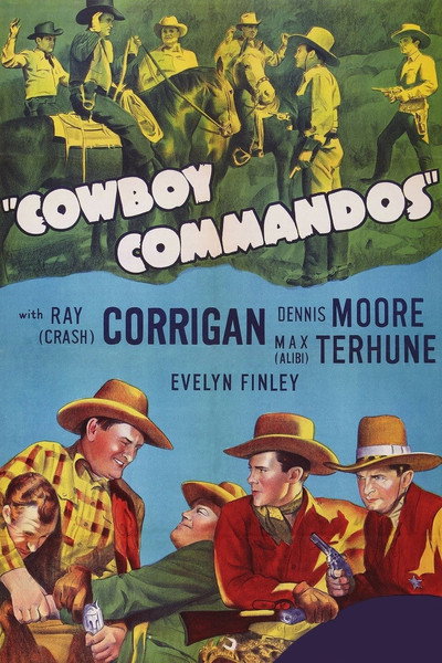Póster de Cowboy Commandos
