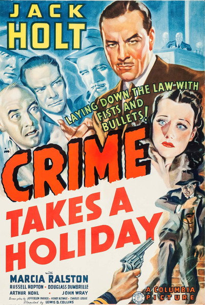 Póster de Crime Takes a Holiday