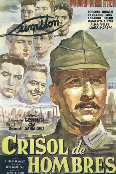 Póster de Crisol de hombres