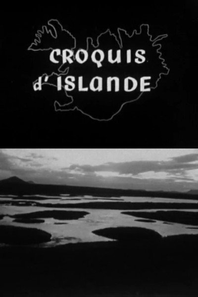 Póster de Croquis d'Islande