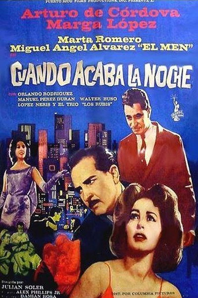 Póster de Cuando acaba la noche