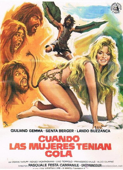 Póster de Cuando las mujeres tenían cola
