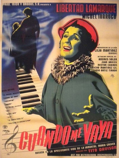 Póster de Cuando me vaya