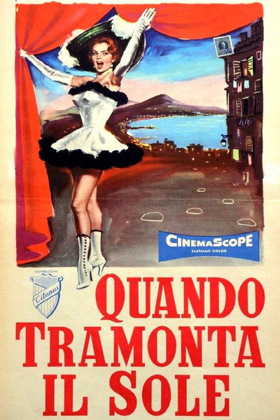 Póster de Cuando se pone el sol
