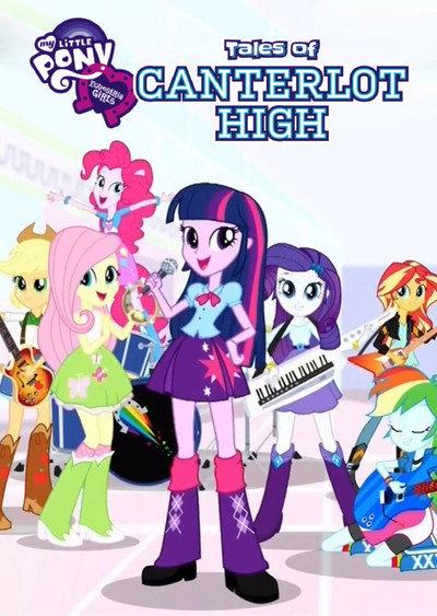 Póster de Cuentos de Canterlot High: MLP Equestria Girls