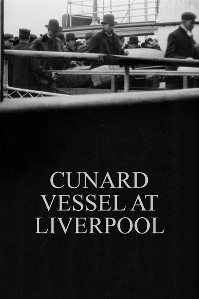 Póster de Cunard Vessel at Liverpool