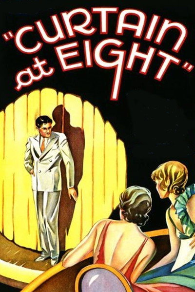 Póster de Curtain at Eight