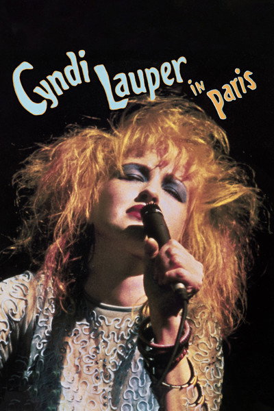 Póster de Cyndi Lauper -  Live in Paris