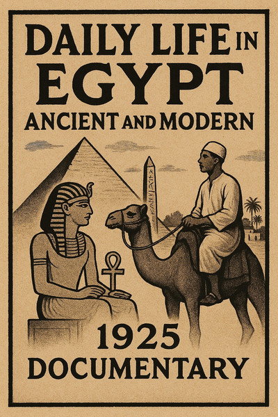 Póster de Daily Life in Egypt: Ancient and Modern