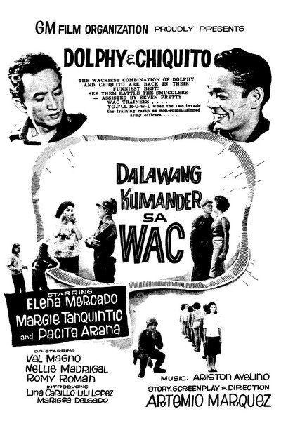 Póster de Dalawang kumander sa WAC