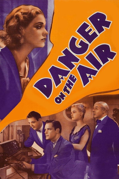 Póster de Danger on the Air