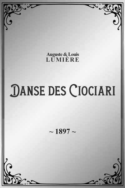 Póster de Danse des Ciocciari