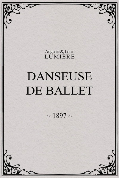 Póster de Danseuse de ballet