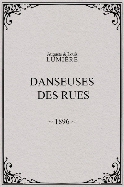 Póster de Danseuses des rues