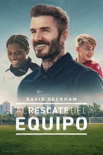 Póster de David Beckham: al rescate del equipo