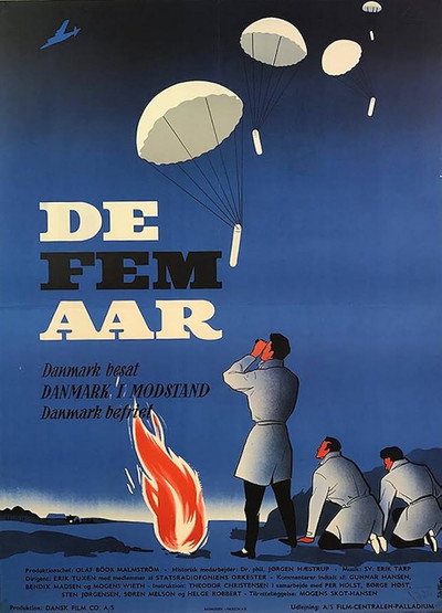 Póster de De fem år