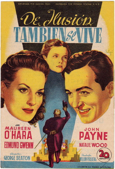 Póster de De ilusión también se vive