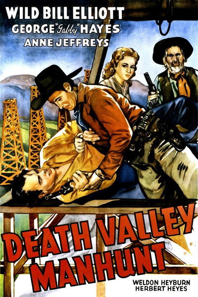 Póster de Death Valley Manhunt