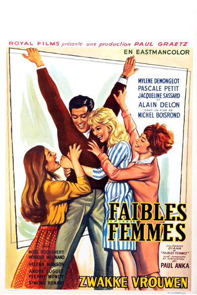 Póster de Débiles mujeres