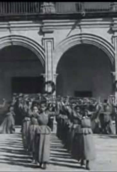 Póster de Défilé de jeunes filles au lycée