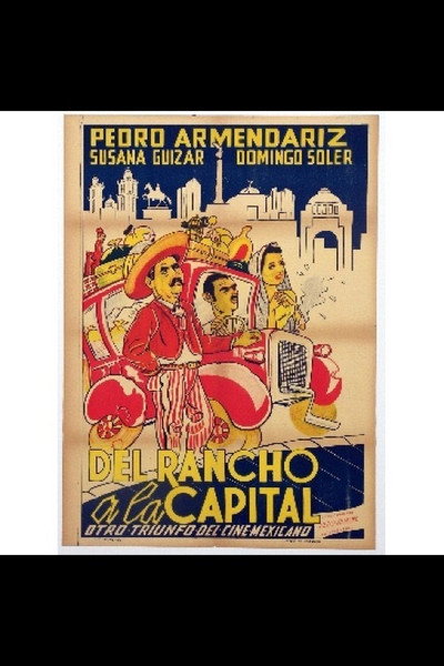 Póster de Del rancho a la capital