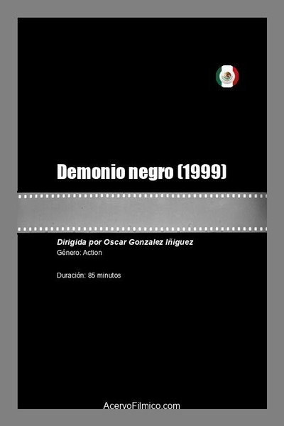 Póster de Demonio negro