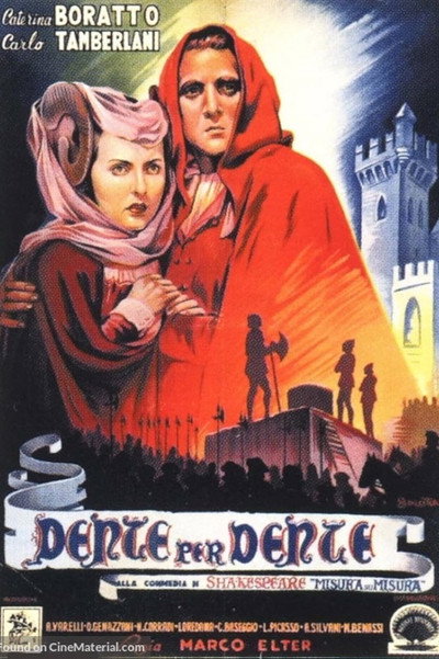 Póster de Dente per dente