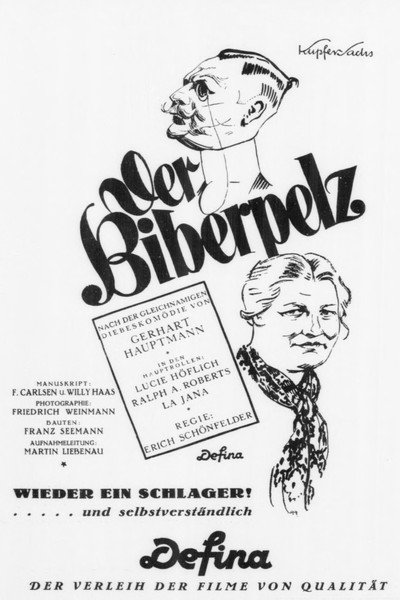 Póster de Der Biberpelz