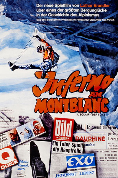 Póster de Der Blitz - Inferno am Montblanc